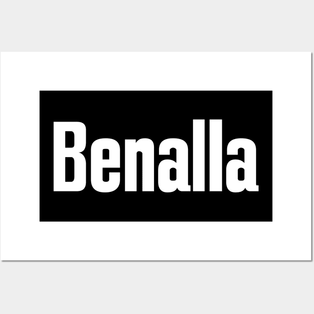 Benalla Australia Raised Me Wall Art by ProjectX23Red